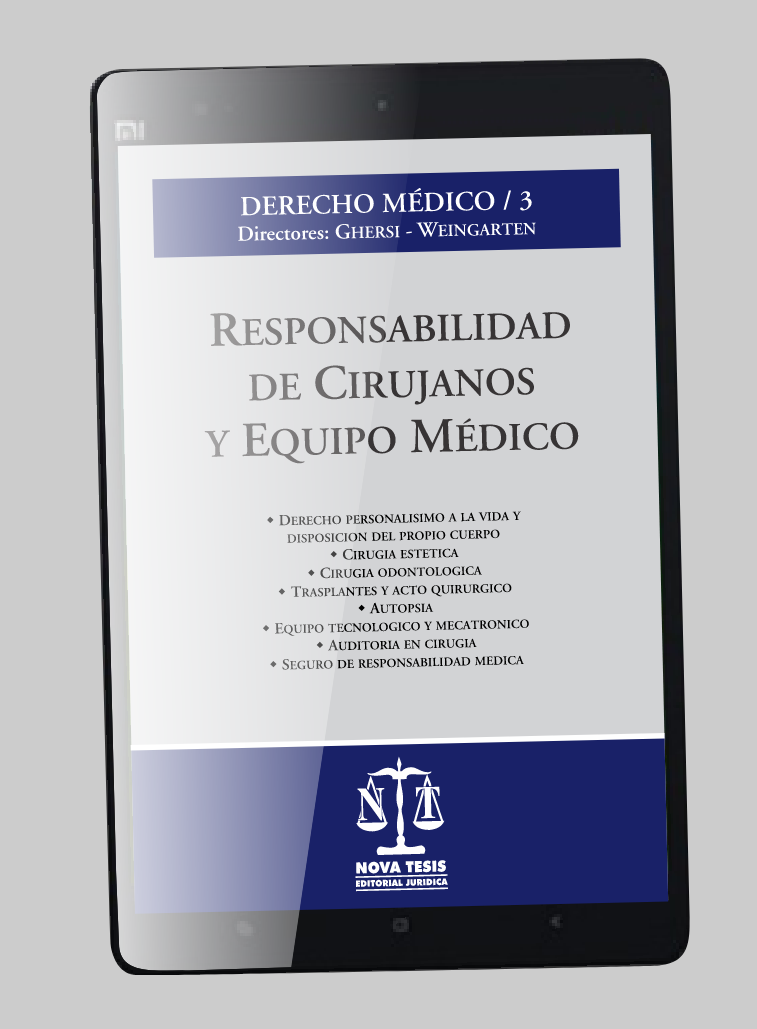 Derecho Mdico 3. Responsabilidad de cirujanos y equipo mdico